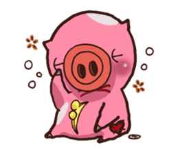 BUTAJI,the Piggy Purse sticker #6794428
