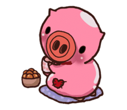 BUTAJI,the Piggy Purse sticker #6794429