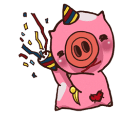 BUTAJI,the Piggy Purse sticker #6794435