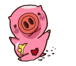 BUTAJI,the Piggy Purse sticker #6794436