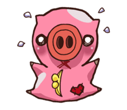 BUTAJI,the Piggy Purse sticker #6794437