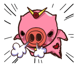 BUTAJI,the Piggy Purse sticker #6794440