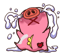 BUTAJI,the Piggy Purse sticker #6794444