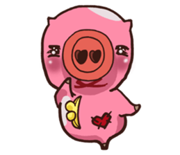 BUTAJI,the Piggy Purse sticker #6794446