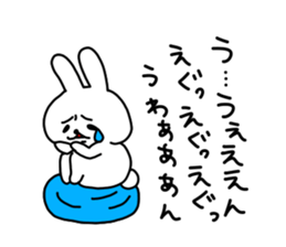 mofumofu rabbit sticker #6794499