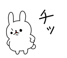 mofumofu rabbit sticker #6794505