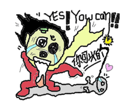 warm kid sticker #6794570