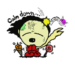 warm kid sticker #6794585