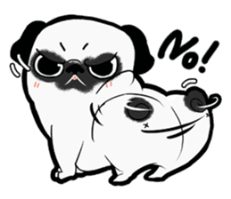 A PUG LIFE sticker #6794811