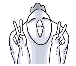 Very annoying bird. sticker #6795161