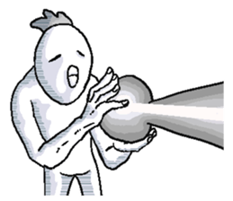 Very annoying bird. sticker #6795165