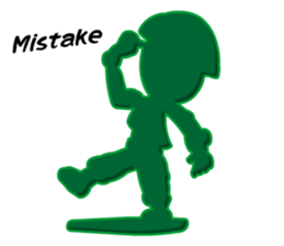 Green Army 3 (Cop Toy) sticker #6795587