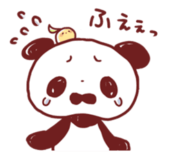 Panda like a dog sticker #6795953