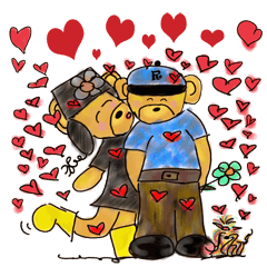 Rossy the lover bears & Yorkie Coco II