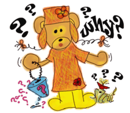 Rossy the lover bears & Yorkie Coco II sticker #6796414