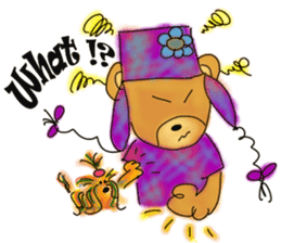 Rossy the lover bears & Yorkie Coco II sticker #6796415