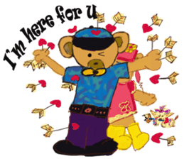 Rossy the lover bears & Yorkie Coco II sticker #6796417