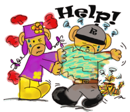 Rossy the lover bears & Yorkie Coco II sticker #6796419