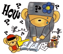 Rossy the lover bears & Yorkie Coco II sticker #6796426