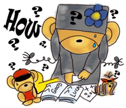 Rossy the lover bears & Yorkie Coco II sticker #6796426