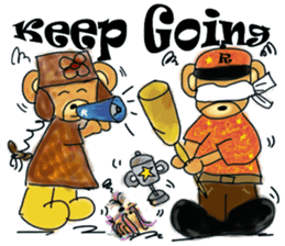 Rossy the lover bears & Yorkie Coco II sticker #6796432