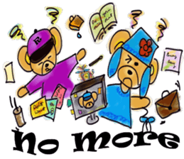 Rossy the lover bears & Yorkie Coco II sticker #6796434