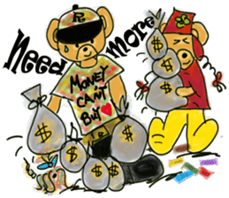 Rossy the lover bears & Yorkie Coco II sticker #6796435