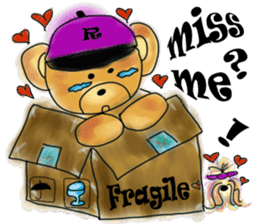 Rossy the lover bears & Yorkie Coco II sticker #6796436