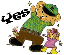 Rossy the lover bears & Yorkie Coco II sticker #6796440