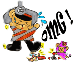 Rossy the lover bears & Yorkie Coco II sticker #6796441