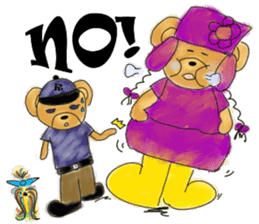 Rossy the lover bears & Yorkie Coco II sticker #6796444