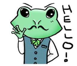 Dandy Frog sticker #6796448