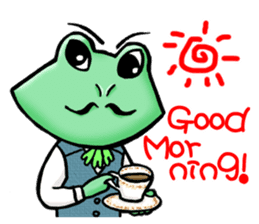 Dandy Frog sticker #6796449