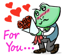 Dandy Frog sticker #6796453