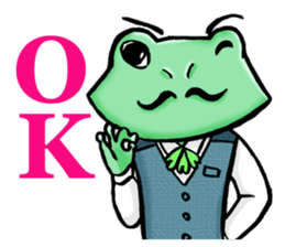 Dandy Frog sticker #6796454