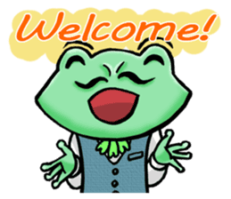 Dandy Frog sticker #6796458