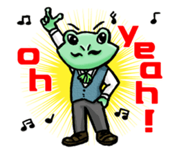 Dandy Frog sticker #6796465