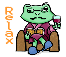 Dandy Frog sticker #6796470