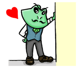 Dandy Frog sticker #6796472