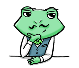 Dandy Frog sticker #6796475