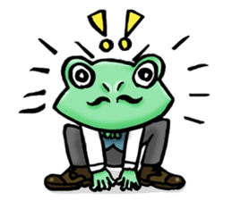Dandy Frog sticker #6796476