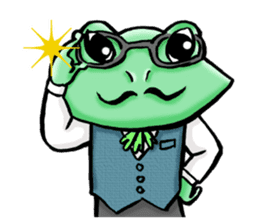 Dandy Frog sticker #6796481
