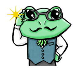 Dandy Frog sticker #6796481