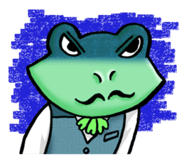 Dandy Frog sticker #6796482