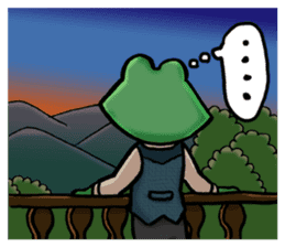 Dandy Frog sticker #6796484