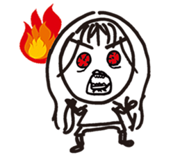 Doodling of "Q" families sticker #6796769