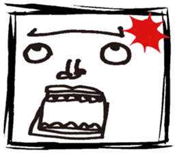 Doodling of "Q" families sticker #6796804