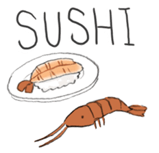shrimp-friends sticker #6796989