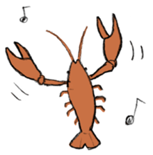 shrimp-friends sticker #6796991