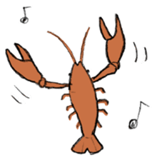 shrimp-friends sticker #6796991